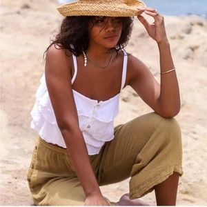 Jen’s Pirate Booty PEACOCK CROP